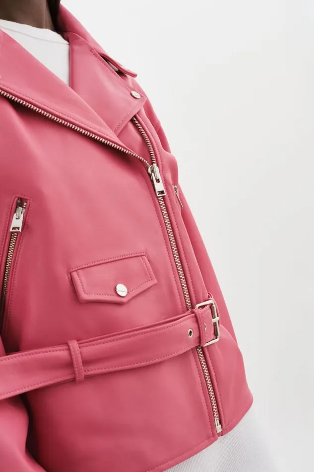 Women DANIELA Leather Biker Jacket Rosie LAMARQUE Leather Jackets Women DANIELA Leather Biker Jacket Rosie LAMARQUE Leather Jackets