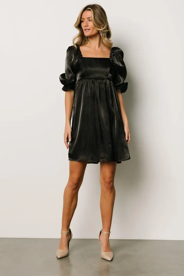 Women Darling Babydoll Mini Dress Black Baltic Born Short Dresses Women Darling Babydoll Mini Dress Black Baltic Born Short Dresses
