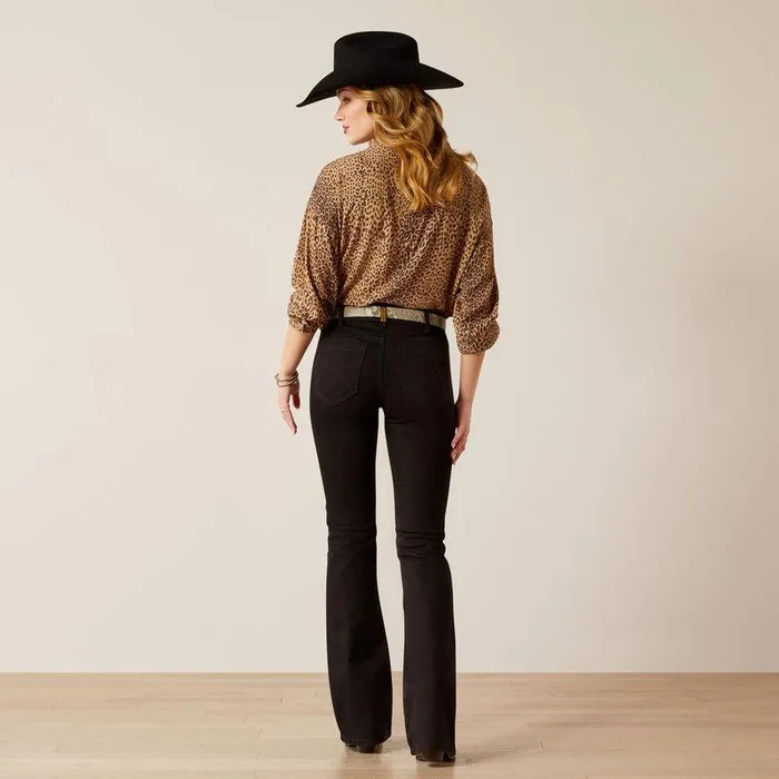 Women Denim Ariat Perfect Rise Ella Boot Cut Jeans Black Women Denim Ariat Perfect Rise Ella Boot Cut Jeans Black