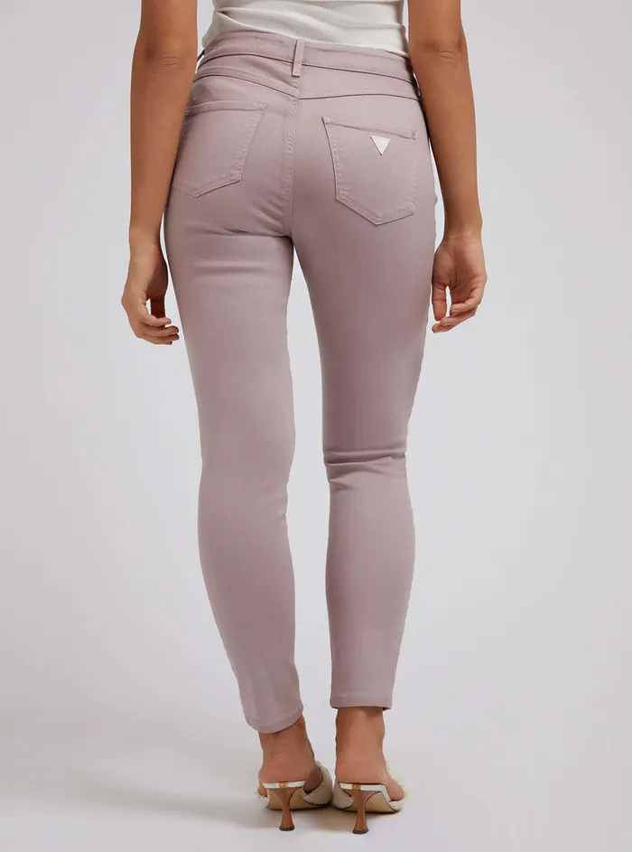 Women Denim GUESS Midrise Curvy Fit Skinny Denim Jeans In Rose Taupe Women Denim GUESS Midrise Curvy Fit Skinny Denim Jeans In Rose Taupe