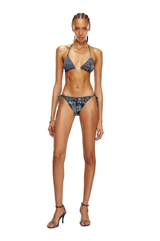 Women Diesel Beachwear BFBSEEST Black Women Diesel Beachwear BFBSEEST Black