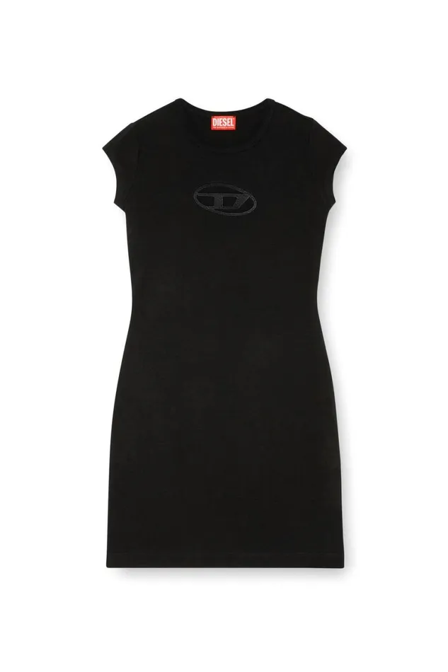Women Diesel Dresses DANGIEL Black
