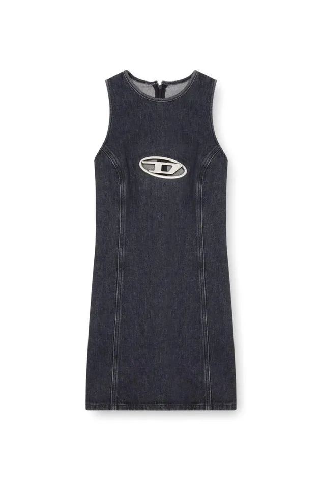 Women Diesel Dresses DEFERRIZFSD Black