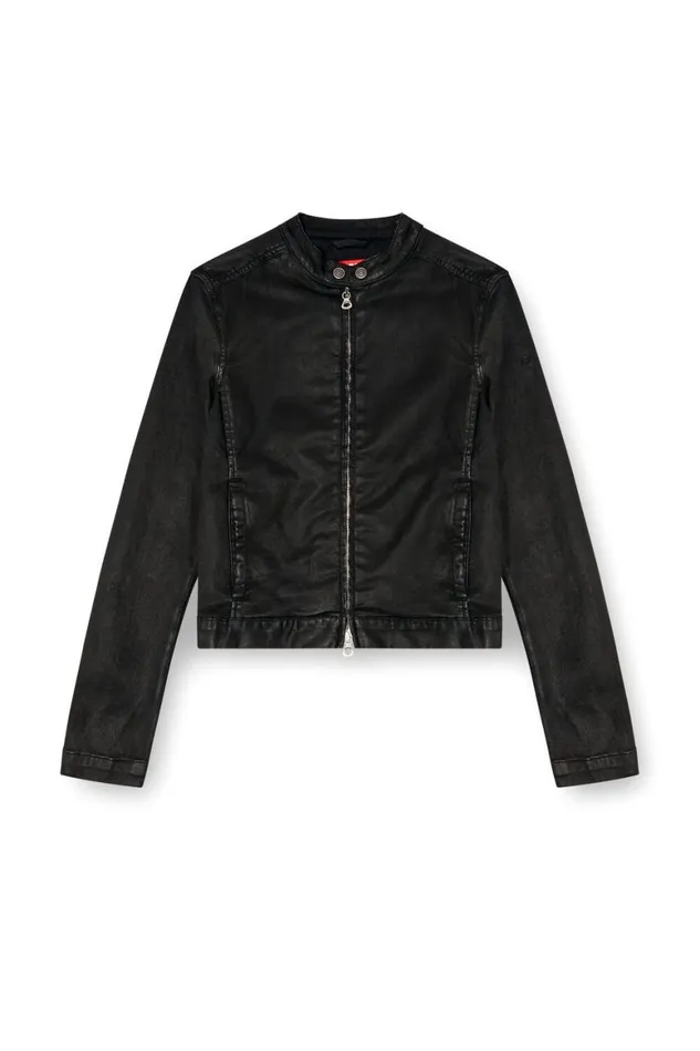Women Diesel Jackets DEMORNIN JOGG Black Women Diesel Jackets DEMORNIN JOGG Black
