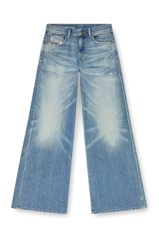 Women Diesel Jeans Flare Jeans 1978 DAkemi 09J44 Medium Blue Women Diesel Jeans Flare Jeans 1978 DAkemi 09J44 Medium Blue