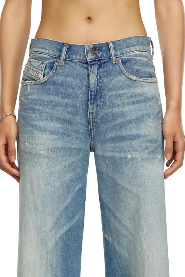 Women Diesel Jeans Flare Jeans 1978 DAkemi 09J44 Medium Blue Women Diesel Jeans Flare Jeans 1978 DAkemi 09J44 Medium Blue