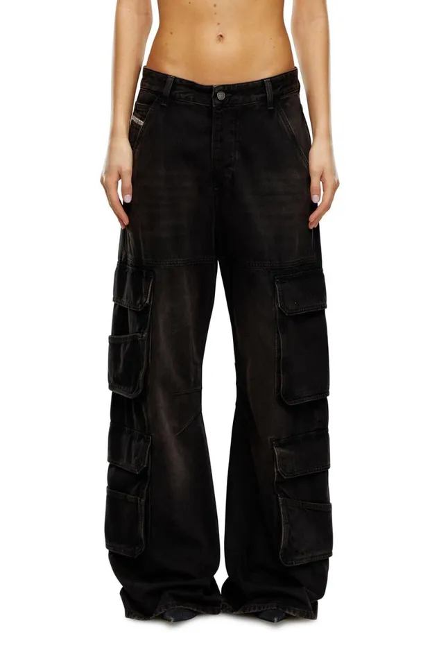Women Diesel Jeans Relaxed Jeans 1996 DSire 0KIAG Blackdark Grey Women Diesel Jeans Relaxed Jeans 1996 DSire 0KIAG Blackdark Grey