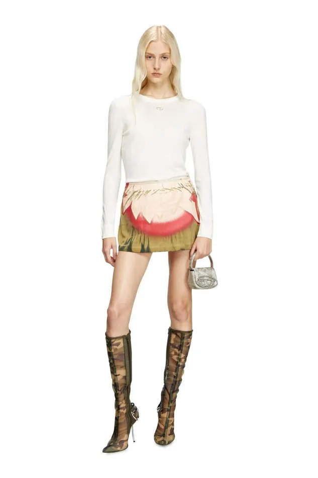 Women Diesel Knitwear MALINESA White