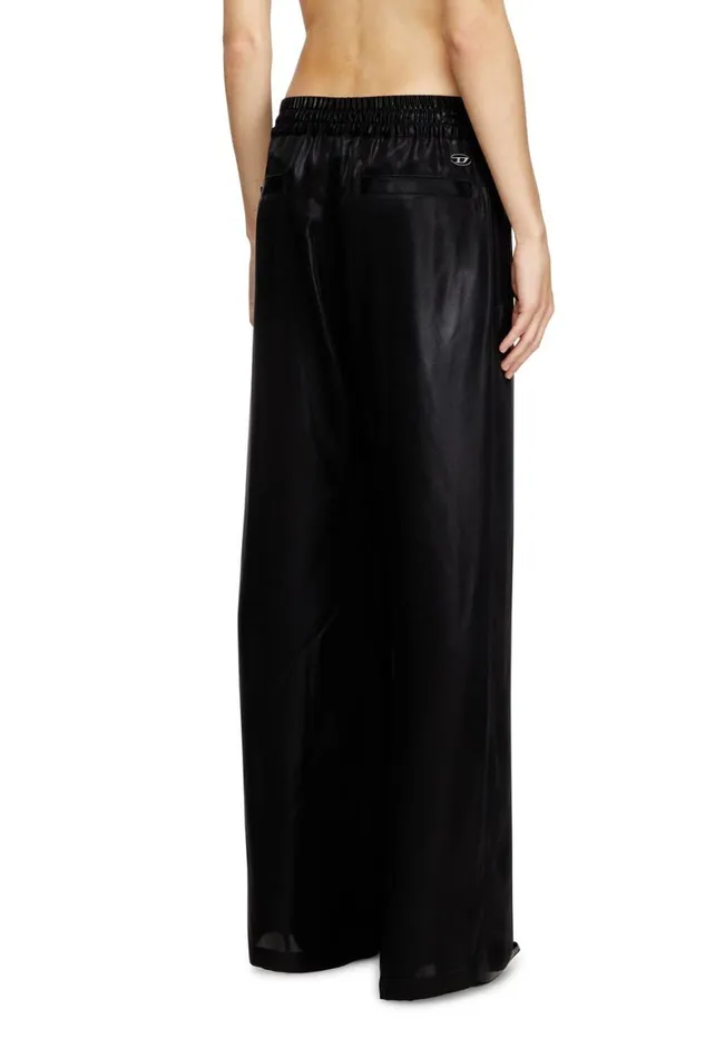 Women Diesel Pants and Shorts PDREYERCWNQ1 Black Women Diesel Pants and Shorts PDREYERCWNQ1 Black