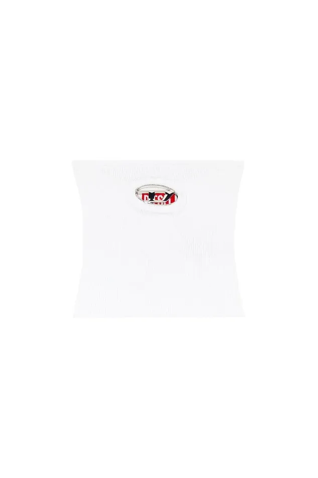 Women Diesel TShirts and Tops MCLARKSVILLEX White