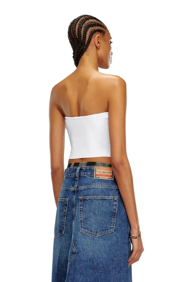 Women Diesel TShirts and Tops MCLARKSVILLEX White