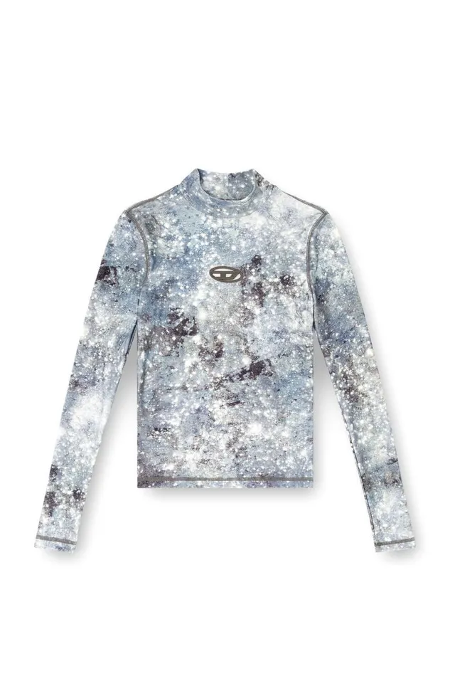 Women Diesel TShirts and Tops TAKARA Bluegrey Women Diesel TShirts and Tops TAKARA Bluegrey