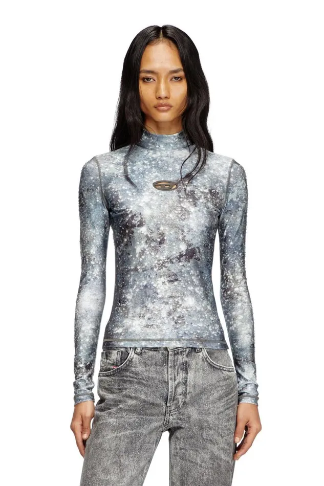 Women Diesel TShirts and Tops TAKARA Bluegrey Women Diesel TShirts and Tops TAKARA Bluegrey