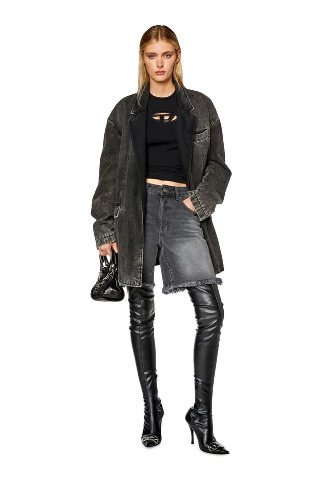 Women Diesel TShirts and Tops TANGIE Black