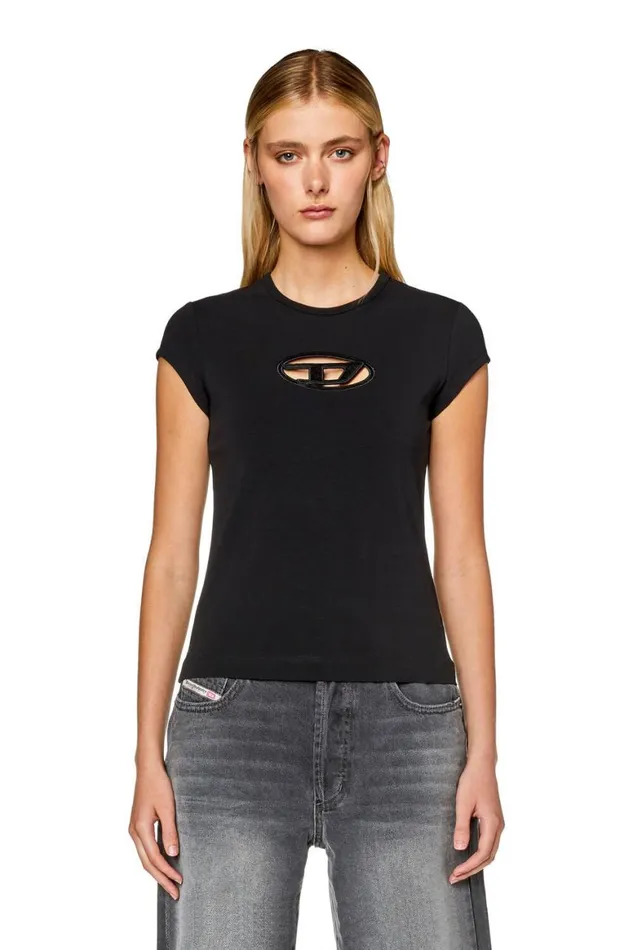 Women Diesel TShirts and Tops TANGIE Black Women Diesel TShirts and Tops TANGIE Black