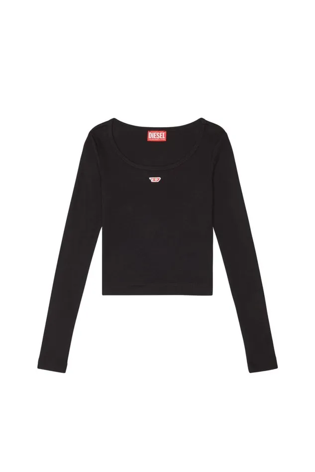 Women Diesel TShirts and Tops TBALLETD Black