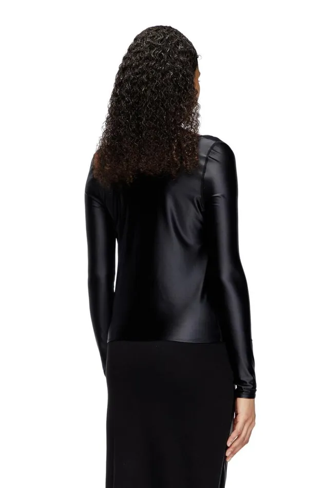 Women Diesel TShirts and Tops TKNOT Black Women Diesel TShirts and Tops TKNOT Black