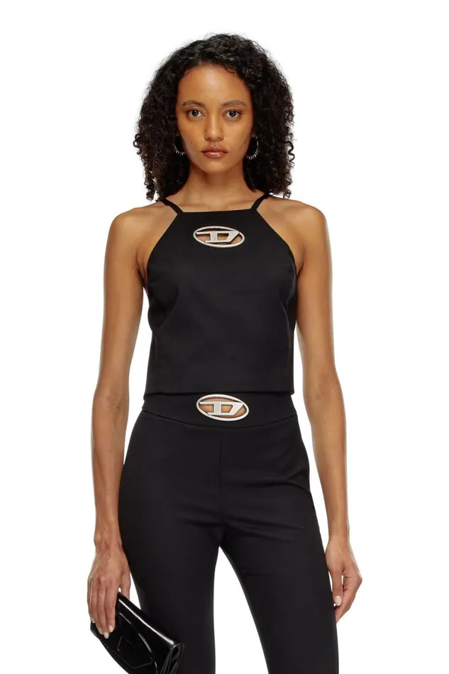 Women Diesel TShirts and Tops TWILIGHT Black Women Diesel TShirts and Tops TWILIGHT Black