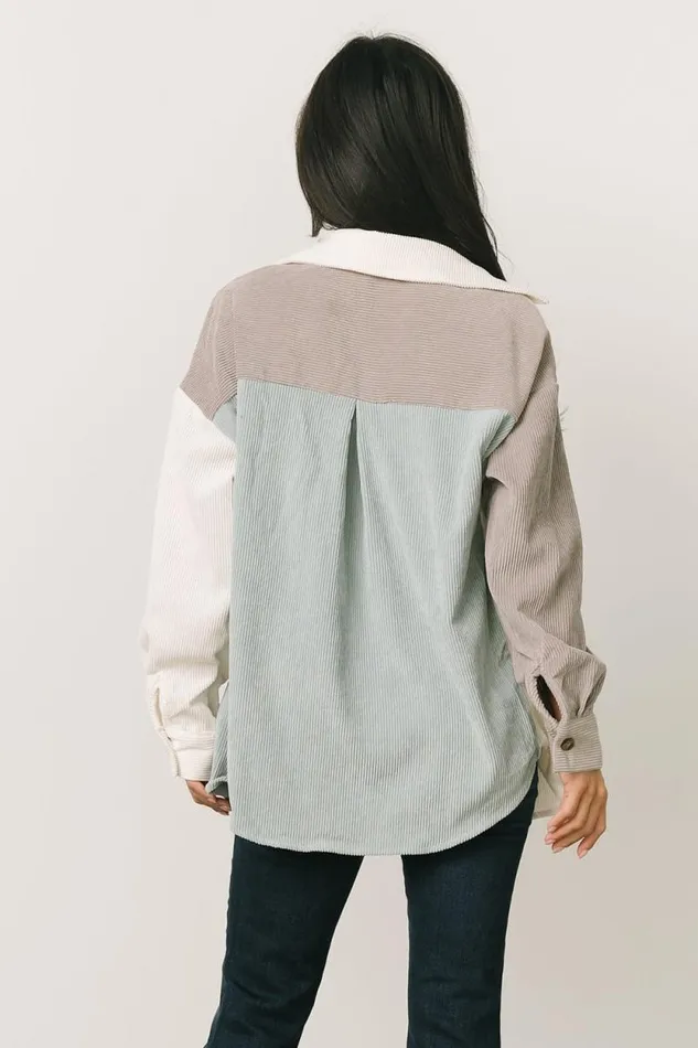 Women Dillon Shacket Sage Multi Baltic Born Outerwear Women Dillon Shacket Sage Multi Baltic Born Outerwear