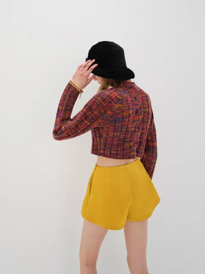 Women Drew Short Yellow For Love and Lemons Bottoms