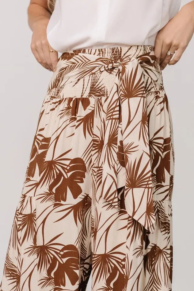 Women Elin Flowy Pants Cream Mocha Baltic Born Cover Up Women Elin Flowy Pants Cream Mocha Baltic Born Cover Up