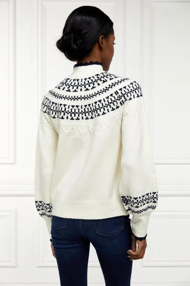 Women Elodie Roll Neck Knit Natural Holland Cooper Knitwear Women Elodie Roll Neck Knit Natural Holland Cooper Knitwear