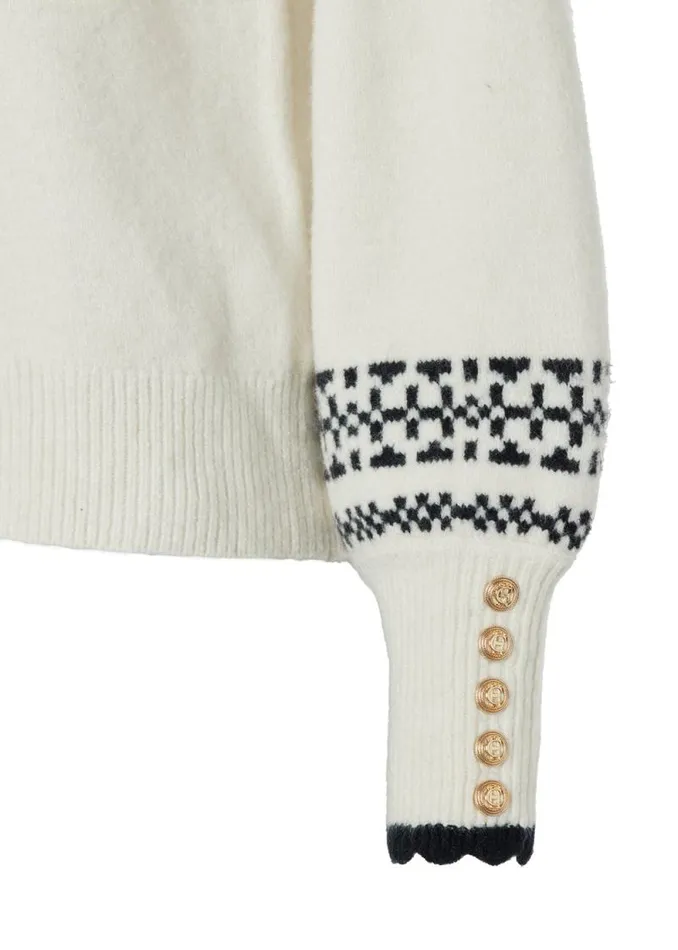 Women Elodie Roll Neck Knit Natural Holland Cooper Knitwear Women Elodie Roll Neck Knit Natural Holland Cooper Knitwear