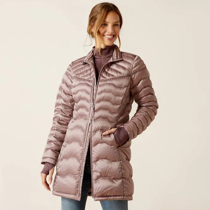 Women English Riding Ariat Ideal Down Coat Quail