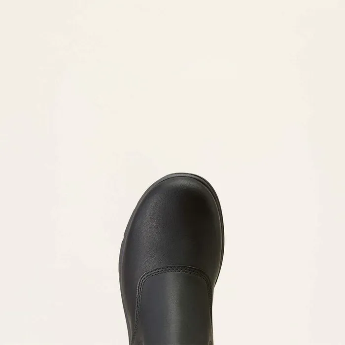 Women English Riding Boots Ariat Barnyard Twin Gore II Waterproof Boot Black