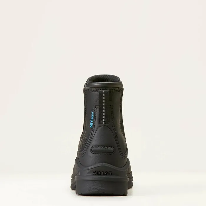 Women English Riding Boots Ariat Barnyard Twin Gore II Waterproof Boot Black