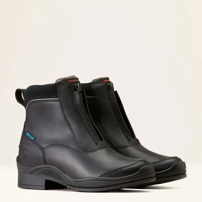 Women English Riding Boots Ariat Extreme Pro Zip Waterproof Insulated Paddock Boot Black Women English Riding Boots Ariat Extreme Pro Zip Waterproof Insulated Paddock Boot Black