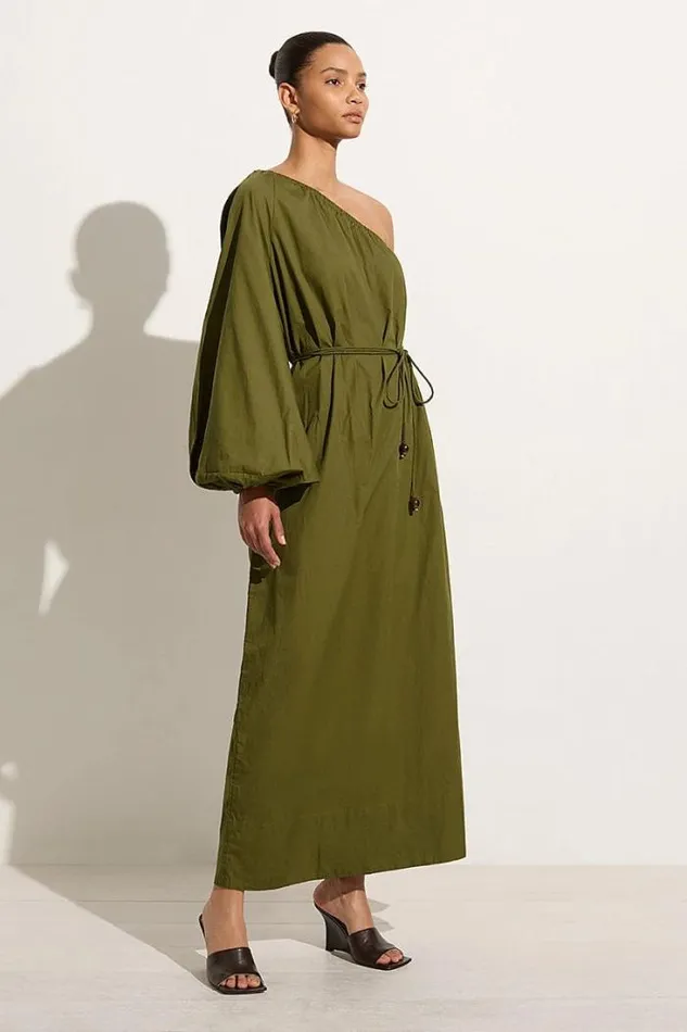 Women Faithfull The Brand Dresses Amorosa Maxi Dress Olive