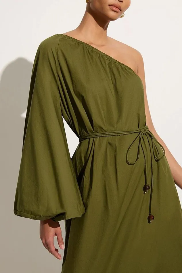 Women Faithfull The Brand Dresses Amorosa Maxi Dress Olive