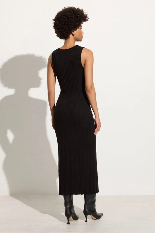 Women Faithfull The Brand Dresses Artemi Knit Dress Black