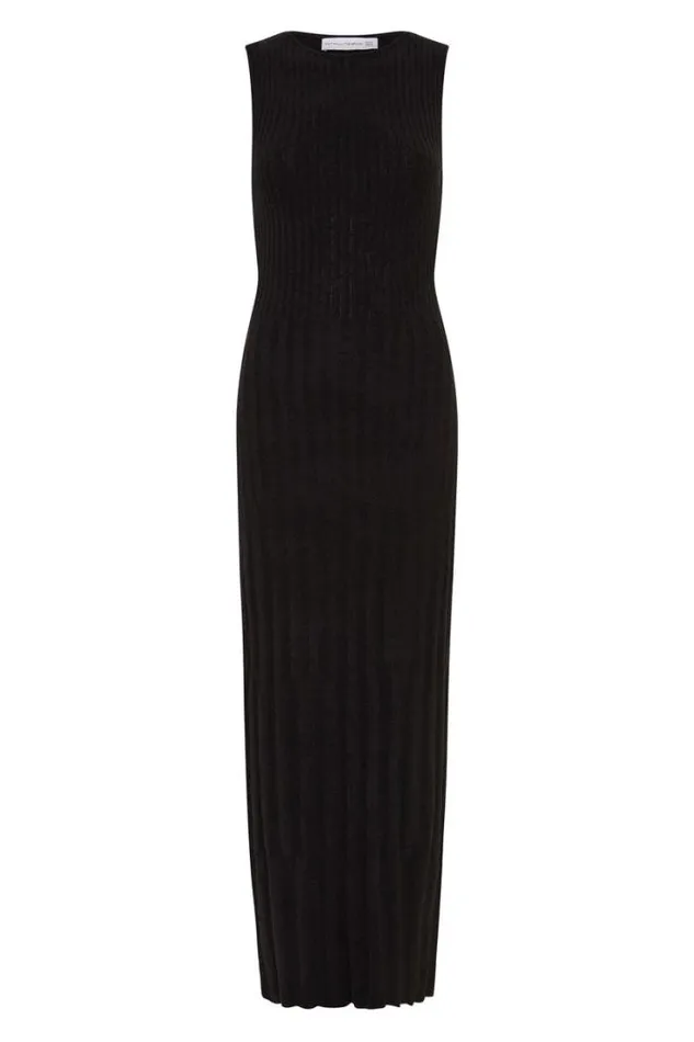 Women Faithfull The Brand Dresses Artemi Knit Dress Black
