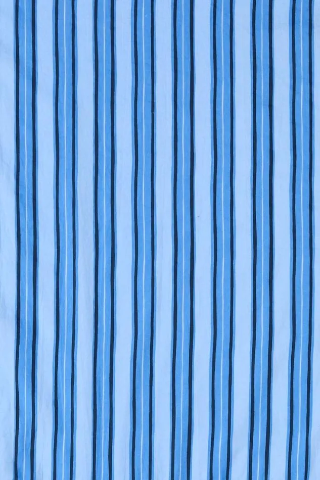 Women Faithfull The Brand Dresses Dominquez Midi Dress Akaia Stripe Blue