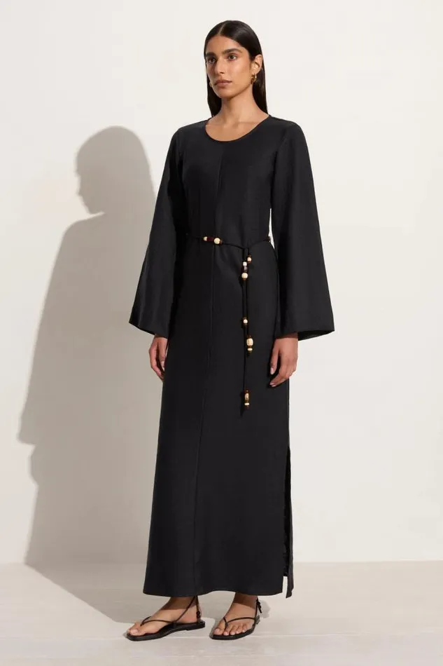Women Faithfull The Brand Dresses Galea Maxi Dress Black