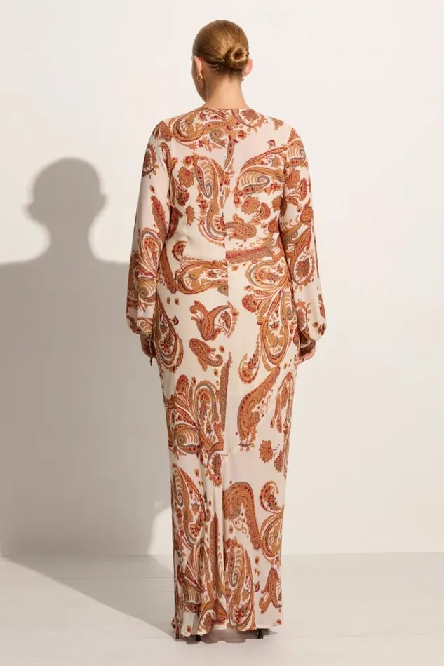 Women Faithfull The Brand Dresses Santos Maxi Dress Alessia Paisley