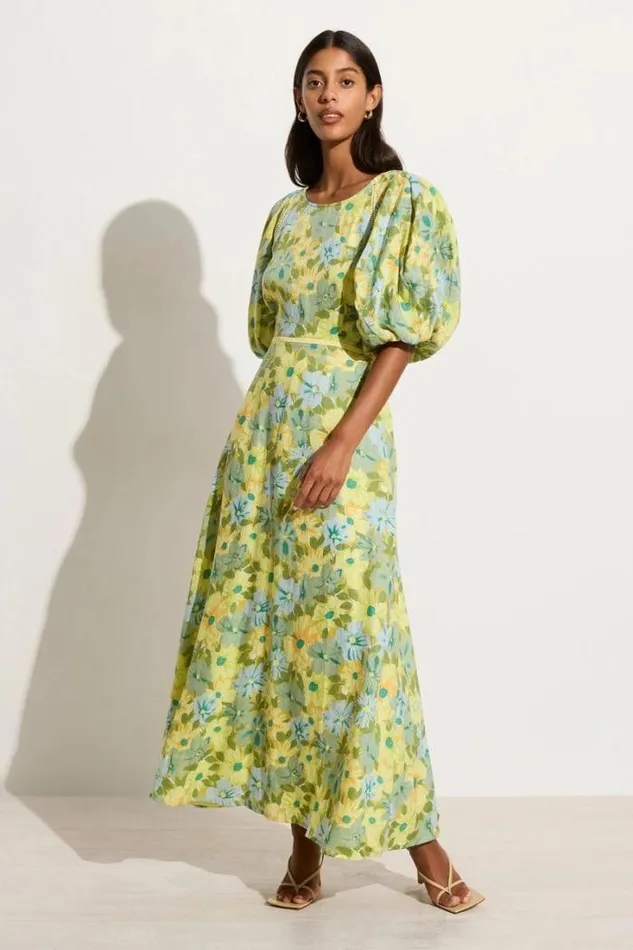 Women Faithfull The Brand Dresses Valerina Maxi Dress Francis Floral 8211 Final Sale