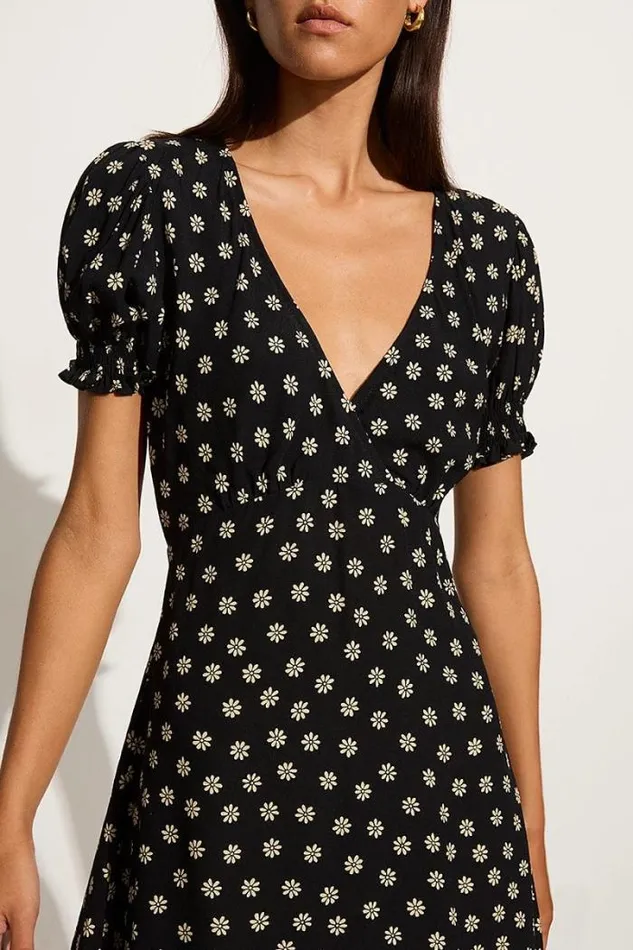 Women Faithfull The Brand Mini Dresses Albertina Mini Dress Las Flores Floral