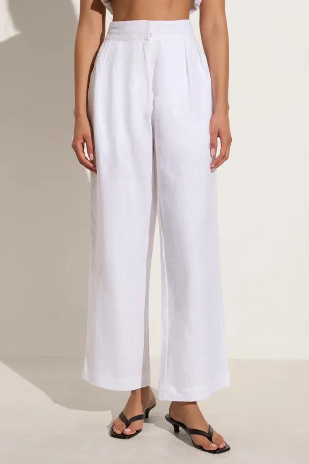 Women Faithfull The Brand Pants Duomo Pant White