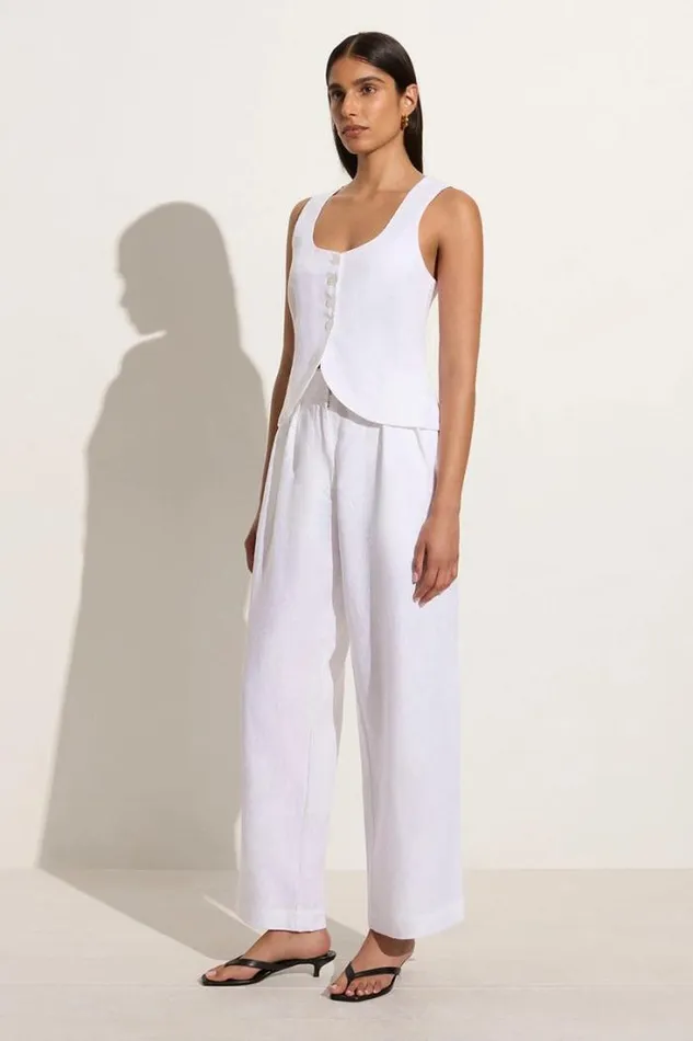 Women Faithfull The Brand Pants Duomo Pant White