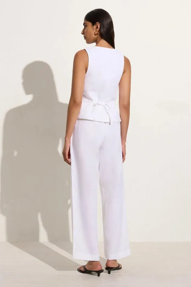 Women Faithfull The Brand Pants Duomo Pant White