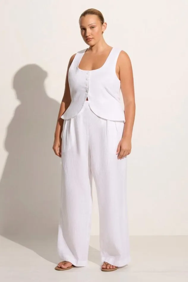 Women Faithfull The Brand Pants Duomo Pant White