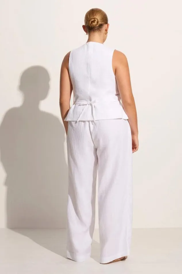 Women Faithfull The Brand Pants Duomo Pant White