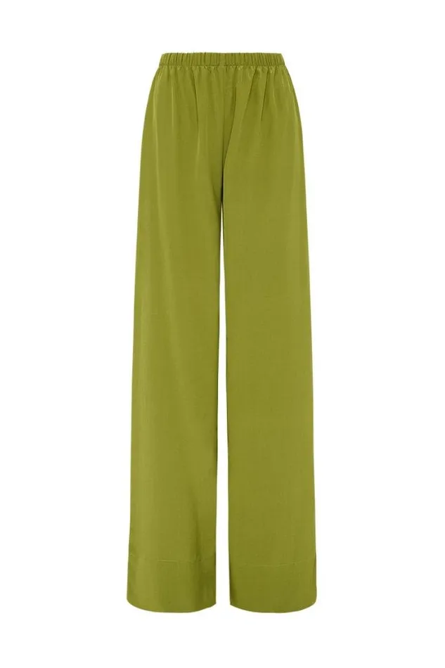 Women Faithfull The Brand Pants Monforte Pant Palm Green