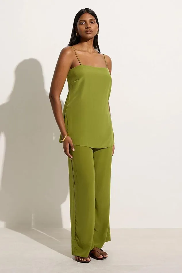 Women Faithfull The Brand Pants Monforte Pant Palm Green