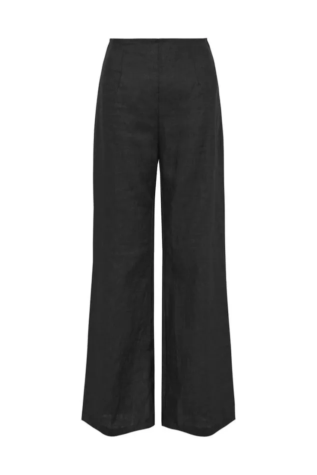 Women Faithfull The Brand Pants Ottavio Pants Plain Black