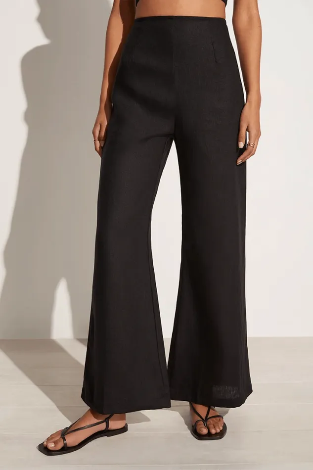Women Faithfull The Brand Pants Ottavio Pants Plain Black
