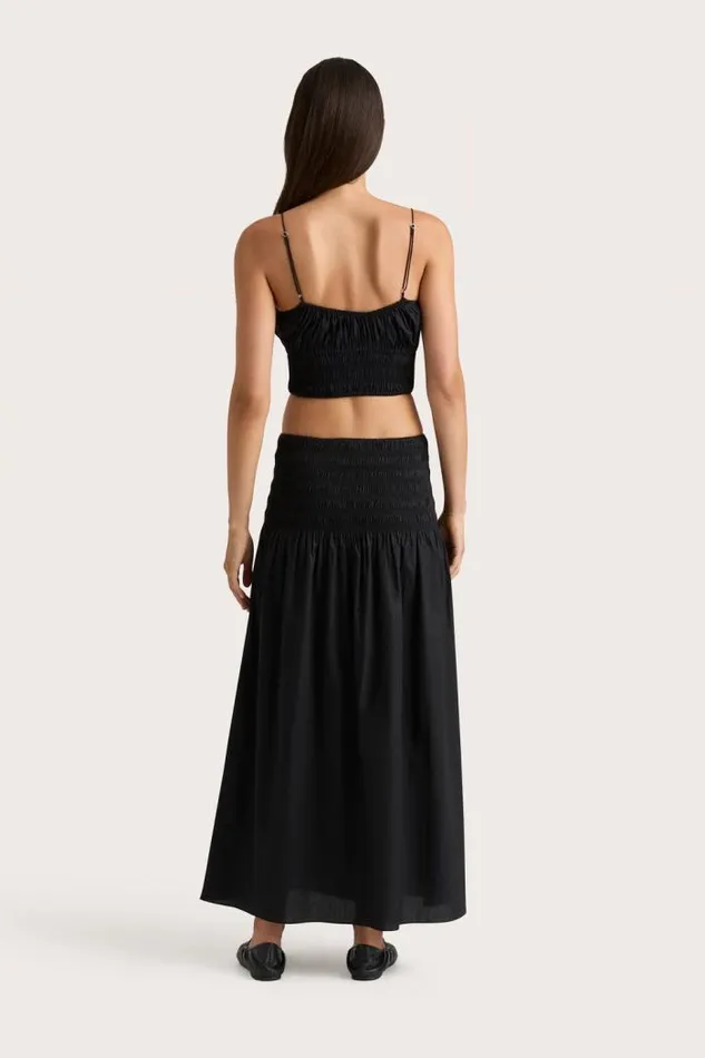Women Faithfull The Brand Skirts and Shorts Baia Midi Skirt Black